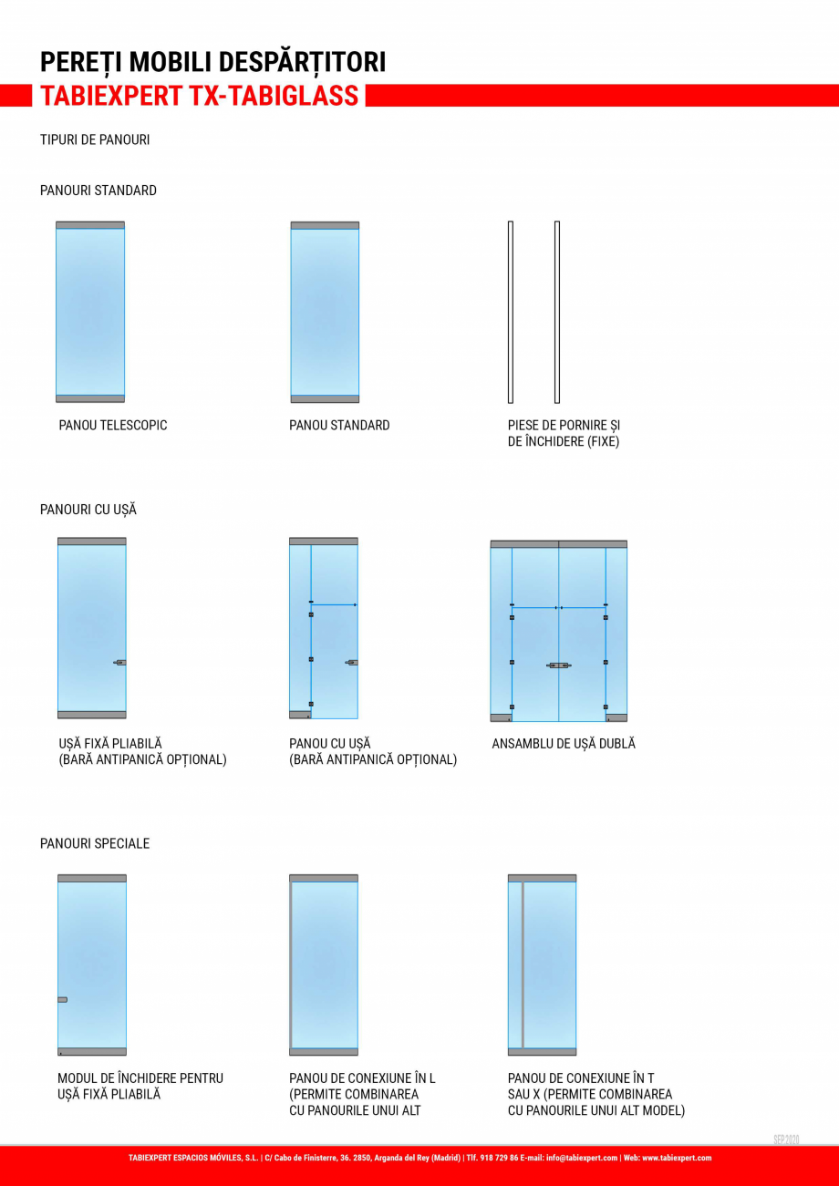 Pagina 3-Pereti mobili despartitori  TABIEXPERT TX-TABIGLASS Fisa tehnica Romana 