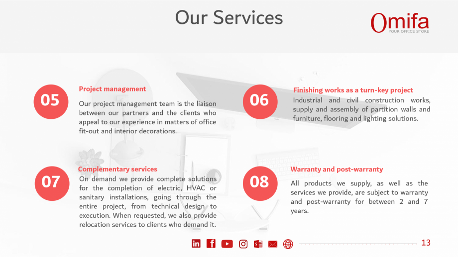 Pagina 13-Portofoliu de lucrari - Omifa  Lucrari, proiecte Engleza xa Bank

• NEPI Rockcastle (Victoriei...