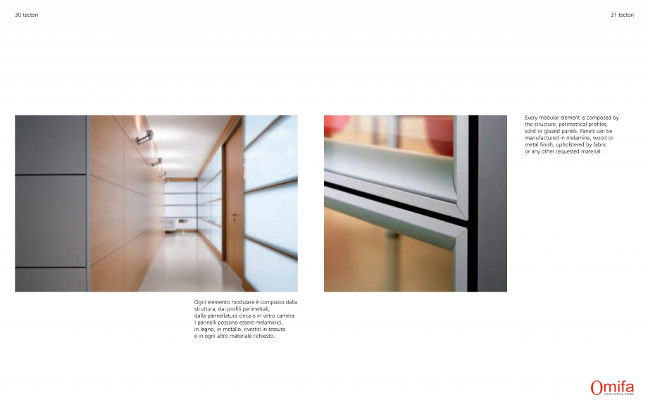 Pagina 16-Perete autoportant de compartimentare din sticla OMIFA TECTON Catalog, brosura Engleza, Italiana 