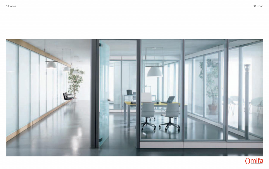 Pagina 20-Perete autoportant de compartimentare din sticla OMIFA TECTON Catalog, brosura Engleza, Italiana 