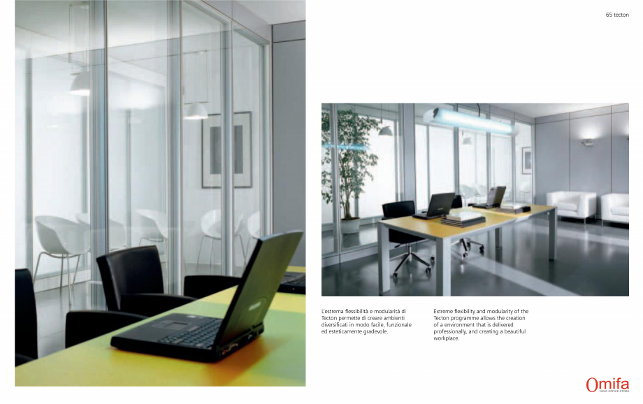 Pagina 33-Perete autoportant de compartimentare din sticla OMIFA TECTON Catalog, brosura Engleza, Italiana 
