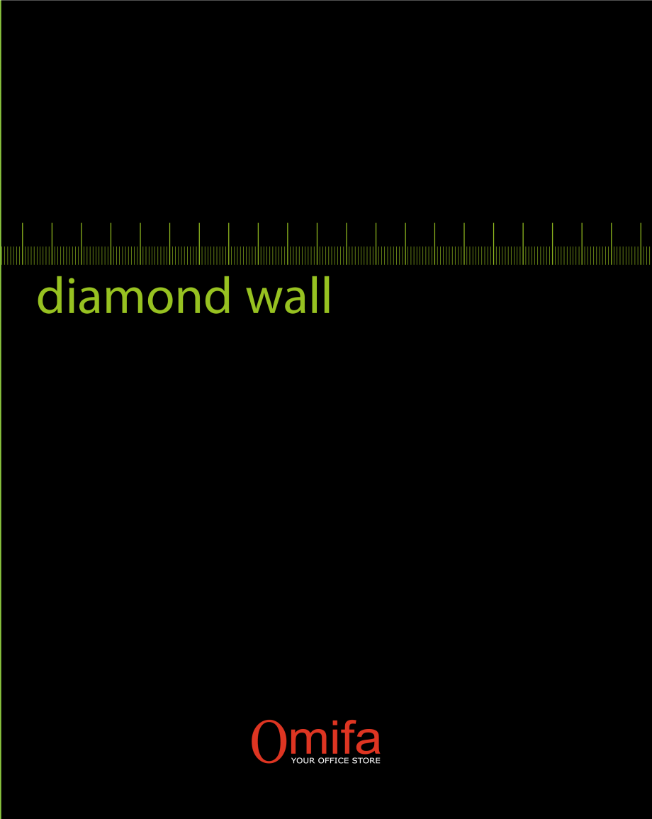 Pagina 1-Pereti modulari de compartimentare din sticla OMIFA DIAMOND WALL Catalog, brosura Engleza, Italiana ...