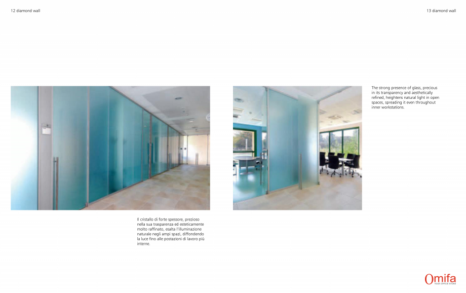 Pagina 7-Pereti modulari de compartimentare din sticla OMIFA DIAMOND WALL Catalog, brosura Engleza, Italiana ...