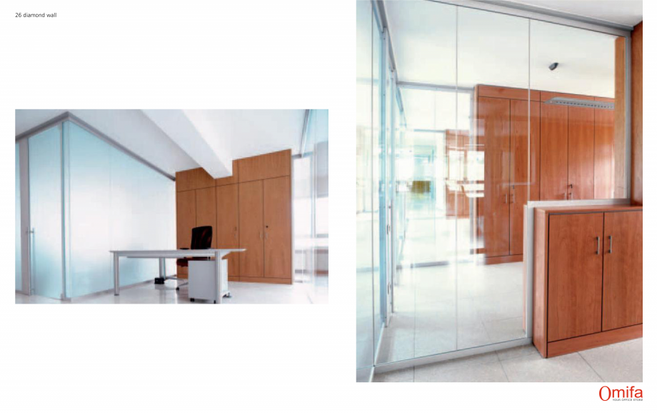 Pagina 14-Pereti modulari de compartimentare din sticla OMIFA DIAMOND WALL Catalog, brosura Engleza, Italiana 