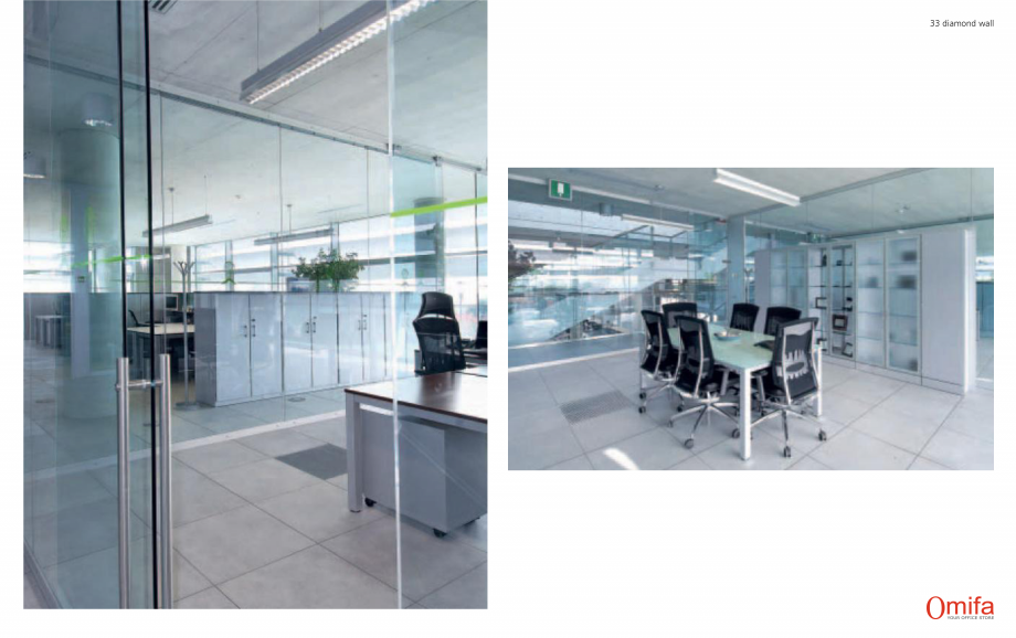 Pagina 17-Pereti modulari de compartimentare din sticla OMIFA DIAMOND WALL Catalog, brosura Engleza, Italiana 