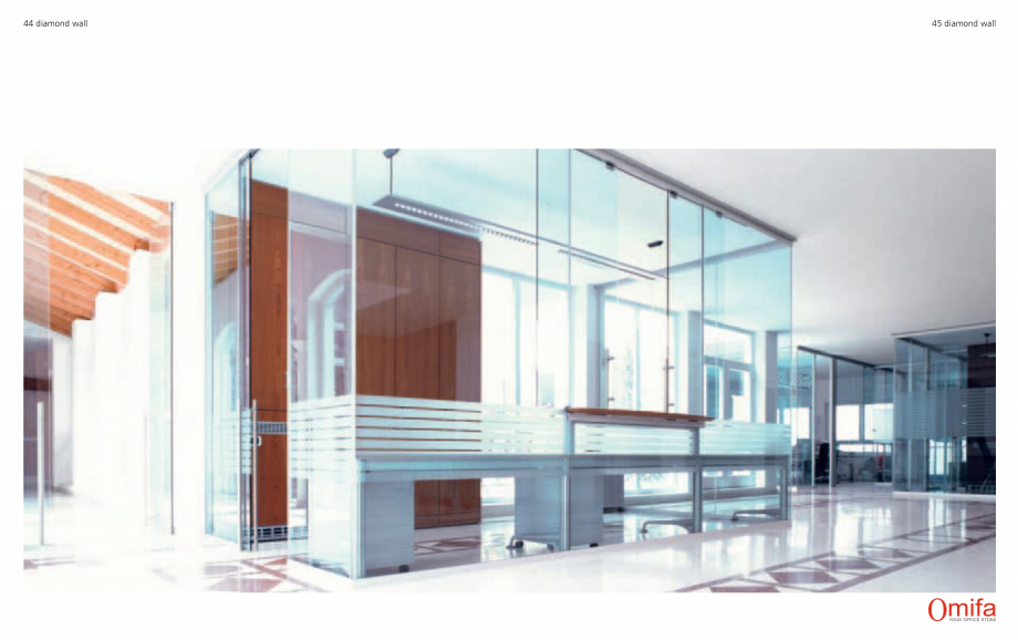 Pagina 23-Pereti modulari de compartimentare din sticla OMIFA DIAMOND WALL Catalog, brosura Engleza, Italiana 
