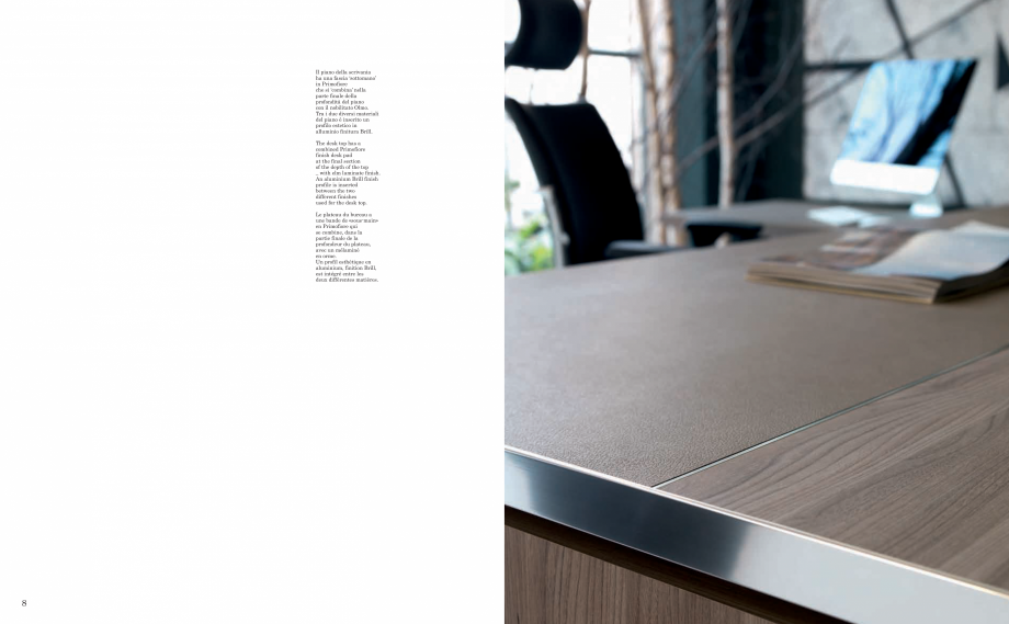 Pagina 5-Mobilier pentru birouri IVM Colectia ATHOS Catalog, brosura Engleza, Franceza, Italiana tioned under...
