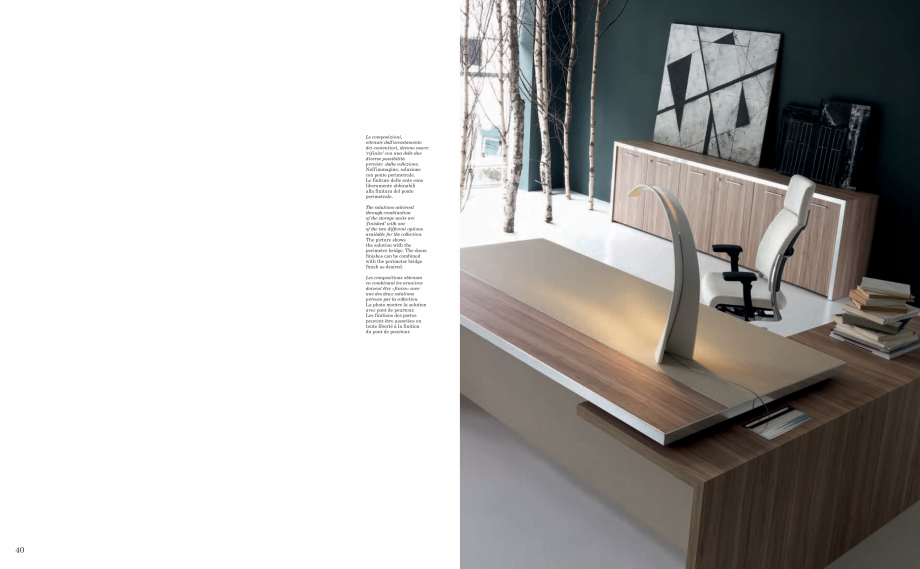 Pagina 21-Mobilier pentru birouri IVM Colectia ATHOS Catalog, brosura Engleza, Franceza, Italiana si trasforma...