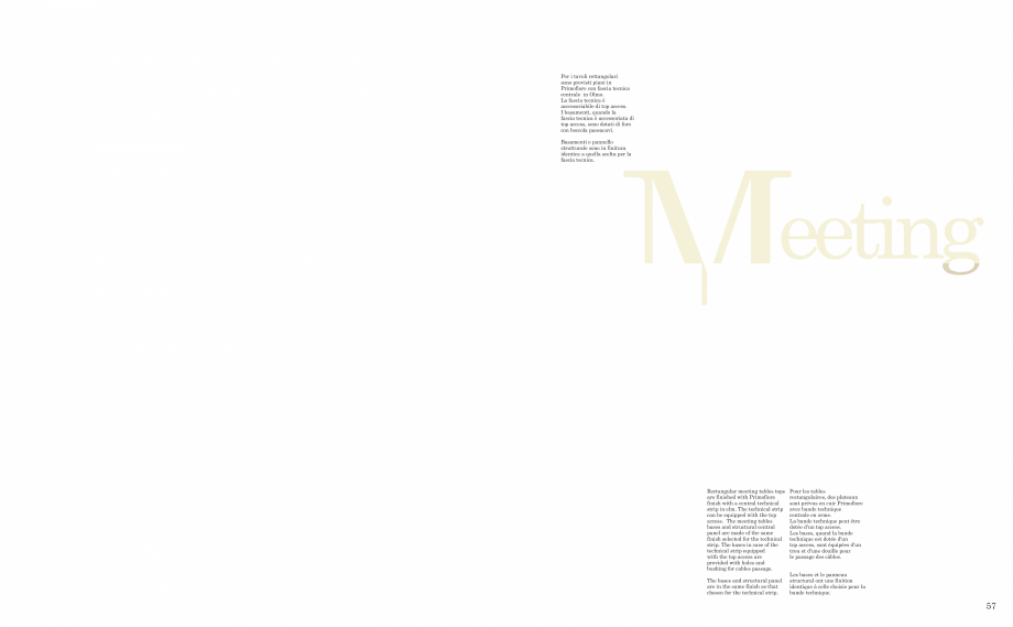 Pagina 29-Mobilier pentru birouri IVM Colectia ATHOS Catalog, brosura Engleza, Franceza, Italiana ia per 18 cm...