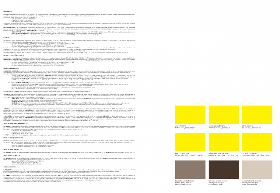 Pagina 35-Mobilier pentru birouri IVM Colectia ATHOS Catalog, brosura Engleza, Franceza, Italiana ponibili in ...