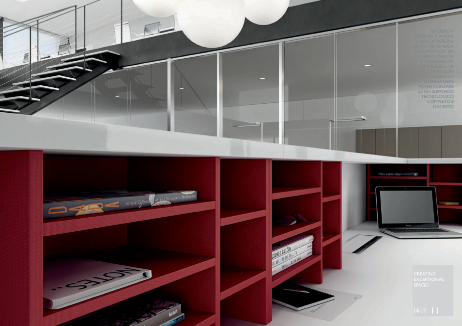 Pagina 6-Mobilier pentru receptii - SALVE IVM Colectia SALVE Catalog, brosura Engleza, Franceza, Italiana 