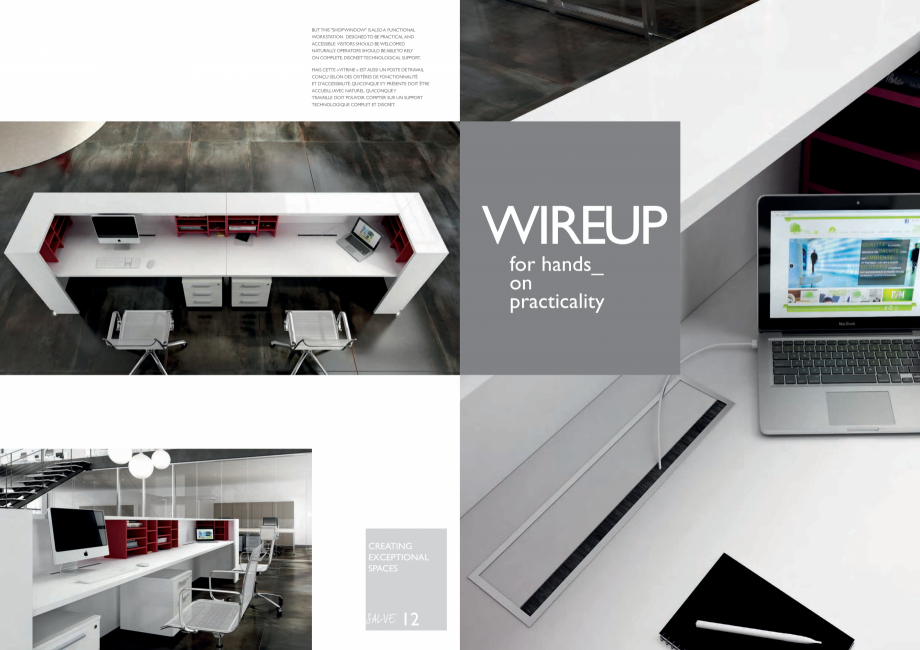 Pagina 7-Mobilier pentru receptii - SALVE IVM Colectia SALVE Catalog, brosura Engleza, Franceza, Italiana 