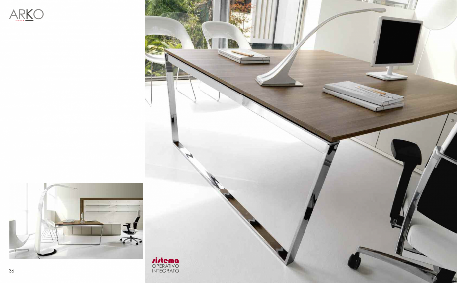 Pagina 20-Mobilier pentru birouri  IVM Colectia ARKO Catalog, brosura Engleza, Franceza, Italiana tà’:
I...