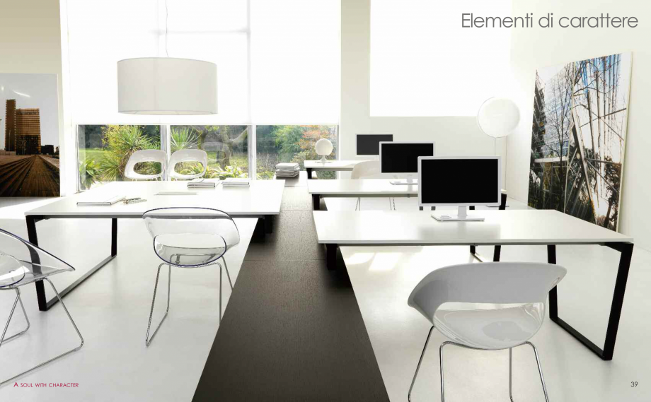 Pagina 21-Mobilier pentru birouri  IVM Colectia ARKO Catalog, brosura Engleza, Franceza, Italiana NCO...