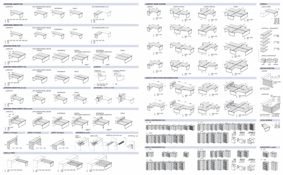 Pagina 31-Mobilier pentru birouri  IVM Colectia ARKO Catalog, brosura Engleza, Franceza, Italiana lla...