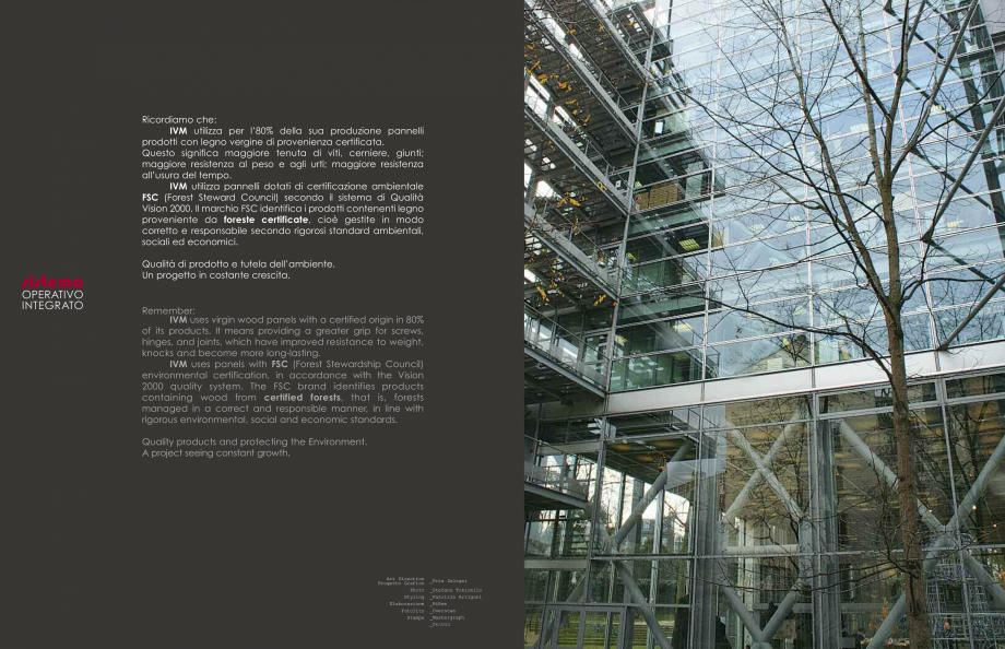 Pagina 32-Mobilier pentru birouri  IVM Colectia ARKO Catalog, brosura Engleza, Franceza, Italiana  36,5 la...