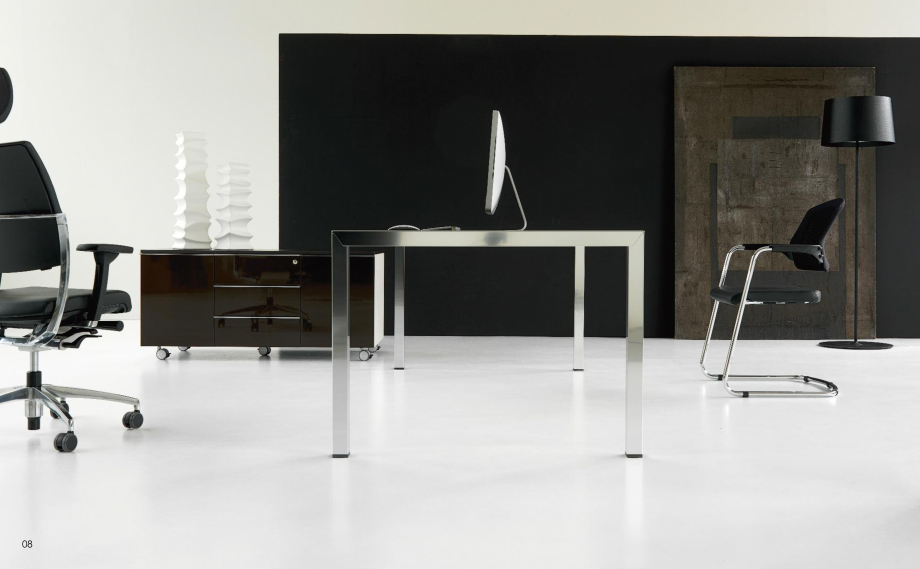 Pagina 6-Mobilier pentru birouri IVM Colectia FLY Catalog, brosura Engleza, Franceza, Italiana NATE IN WENGÉ...