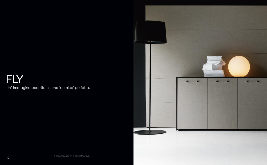 Pagina 8-Mobilier pentru birouri IVM Colectia FLY Catalog, brosura Engleza, Franceza, Italiana  CANALETTO.
o ...