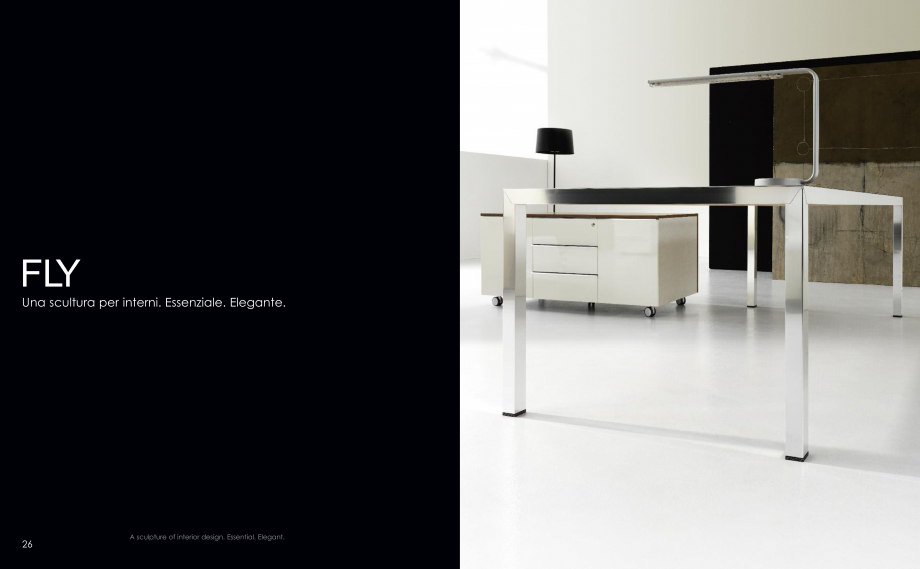 Pagina 15-Mobilier pentru birouri IVM Colectia FLY Catalog, brosura Engleza, Franceza, Italiana no una facile ...