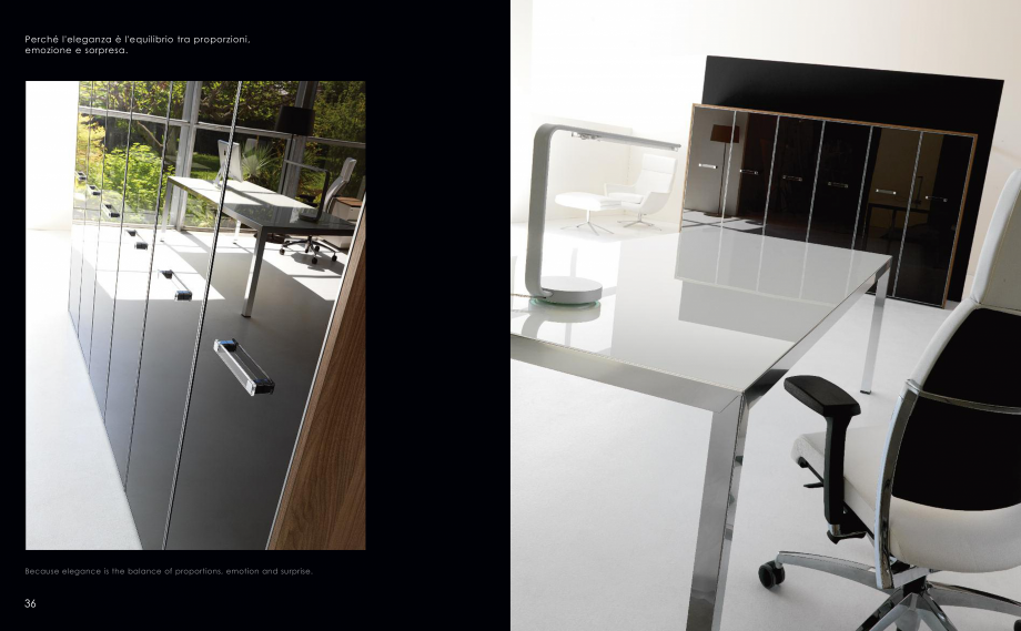 Pagina 20-Mobilier pentru birouri IVM Colectia FLY Catalog, brosura Engleza, Franceza, Italiana bili...