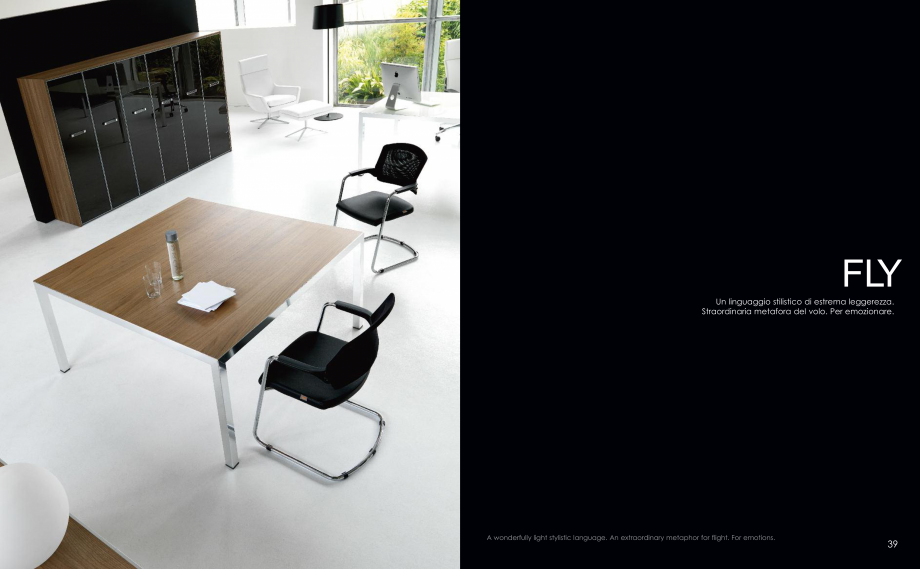 Pagina 21-Mobilier pentru birouri IVM Colectia FLY Catalog, brosura Engleza, Franceza, Italiana 18.
o PENELOPE...