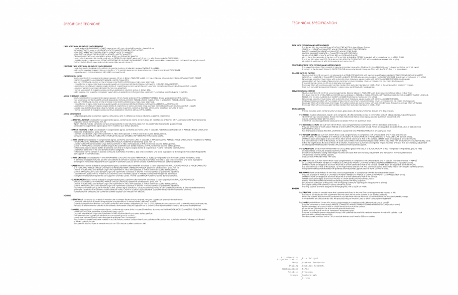 Pagina 25-Mobilier pentru birouri IVM Colectia FLY Catalog, brosura Engleza, Franceza, Italiana nts of DRAWERS...