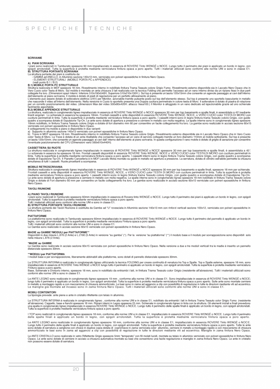 Pagina 13-Mobilier pentru birouri  IVM Colectia LOOP Catalog, brosura Engleza, Franceza, Italiana nglomerato...