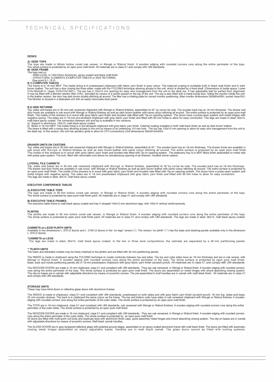 Pagina 14-Mobilier pentru birouri  IVM Colectia LOOP Catalog, brosura Engleza, Franceza, Italiana trico....