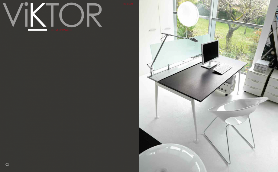Pagina 3-Mobilier pentru birouri IVM Colectia VIKTOR Catalog, brosura Engleza, Italiana li disponibili in...