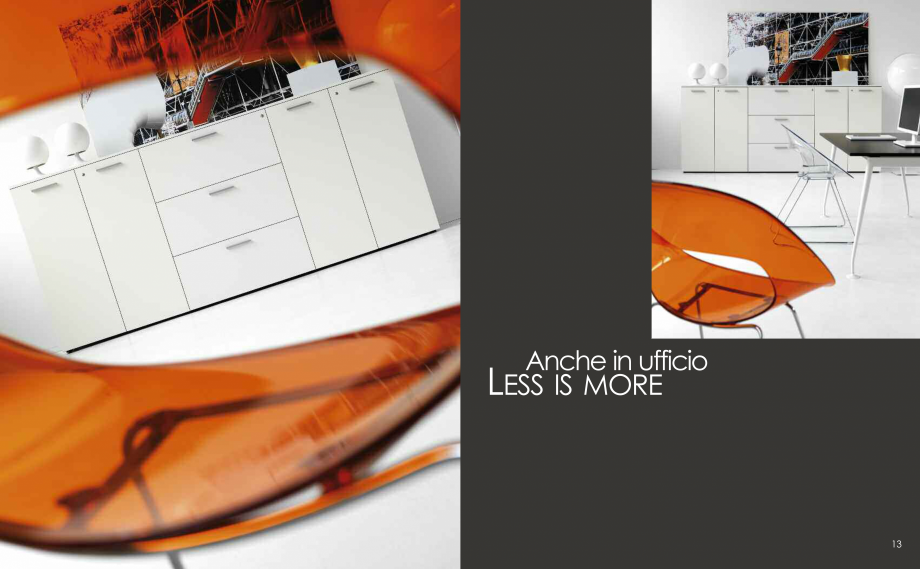 Pagina 8-Mobilier pentru birouri IVM Colectia VIKTOR Catalog, brosura Engleza, Italiana o AVORIO, spess. 25...