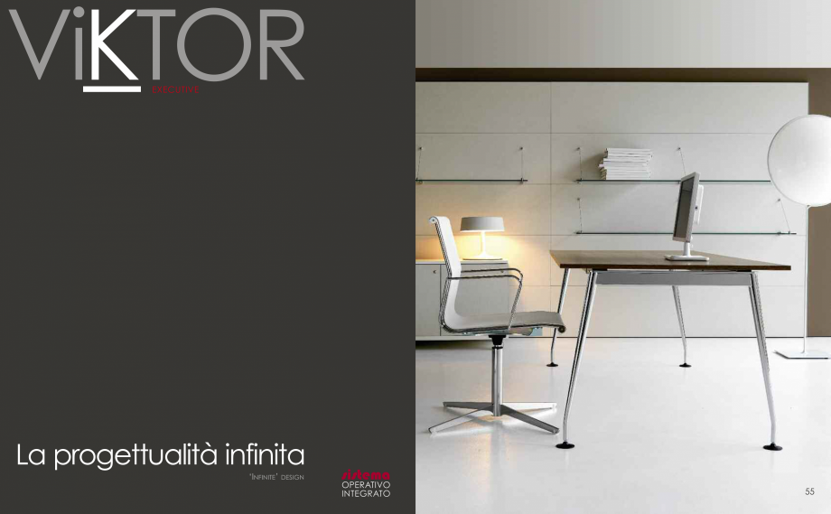 Pagina 29-Mobilier pentru birouri IVM Colectia VIKTOR Catalog, brosura Engleza, Italiana ro lati in in...