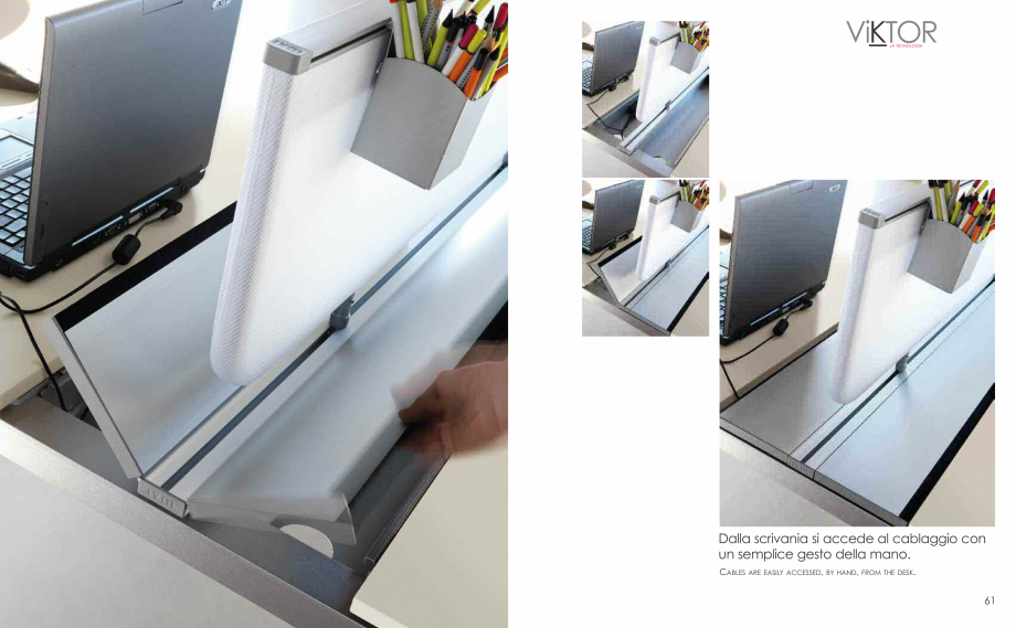 Pagina 32-Mobilier pentru birouri IVM Colectia VIKTOR Catalog, brosura Engleza, Italiana een in cristallo)....