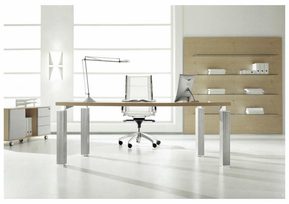 Pagina 3-Mobilier pentru birouri IVM Colectia CITY Catalog, brosura Engleza, Italiana n
the executive office,...