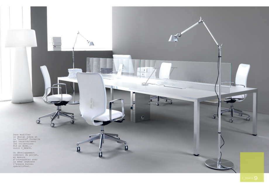 Pagina 5-Mobilier pentru birouri IVM Colectia I_BENCH Catalog, brosura Engleza, Italiana L. 280

L. 420

L....