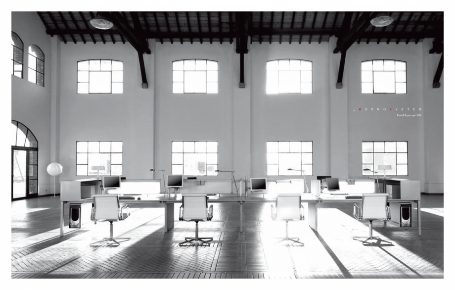 Pagina 4-Mobilier pentru birouri IVM Colectia KOSMOS Catalog, brosura Engleza, Italiana semplice intuizione -...