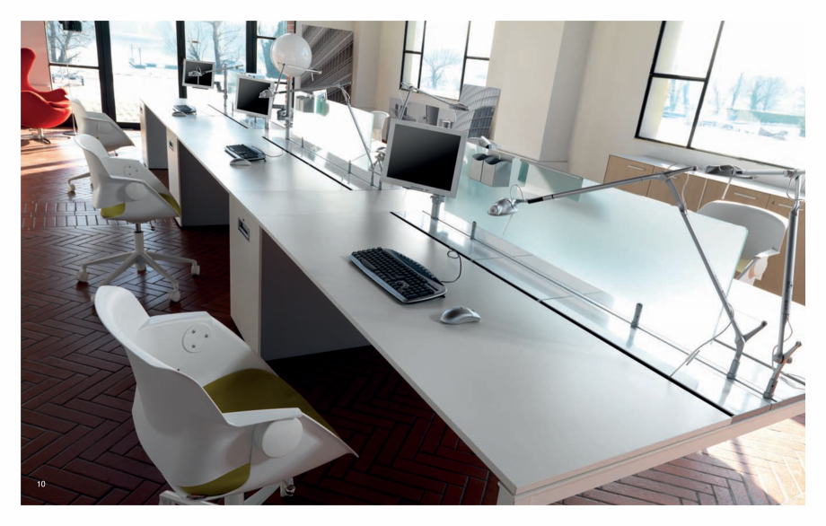 Pagina 7-Mobilier pentru birouri IVM Colectia KOSMOS Catalog, brosura Engleza, Italiana fficio tecnologico...