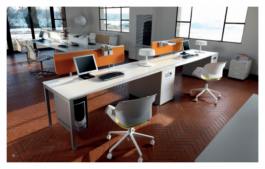 Pagina 11-Mobilier pentru birouri IVM Colectia KOSMOS Catalog, brosura Engleza, Italiana talento si vincono le...