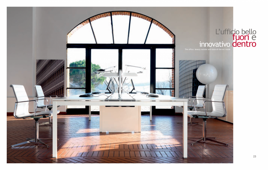 Pagina 13-Mobilier pentru birouri IVM Colectia KOSMOS Catalog, brosura Engleza, Italiana 60

Different ways of...