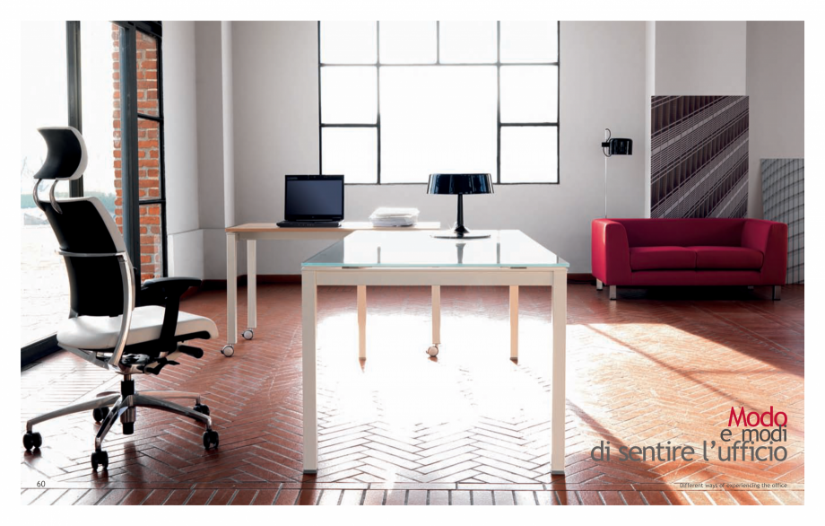 Pagina 32-Mobilier pentru birouri IVM Colectia KOSMOS Catalog, brosura Engleza, Italiana  mm nelle finiture...