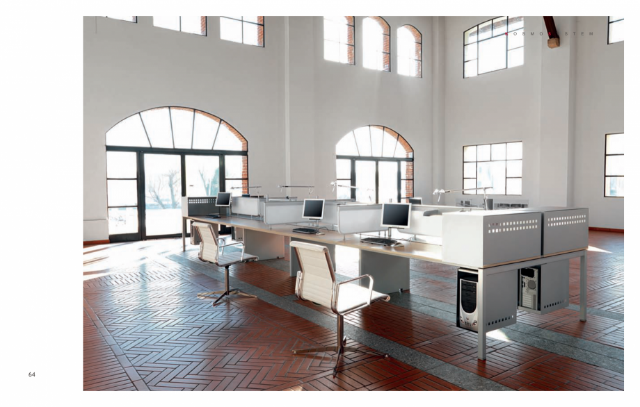 Pagina 34-Mobilier pentru birouri IVM Colectia KOSMOS Catalog, brosura Engleza, Italiana ipiani sono...