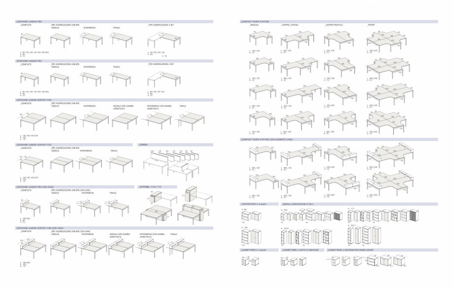 Pagina 47-Mobilier pentru birouri IVM Colectia KOSMOS Catalog, brosura Engleza, Italiana 