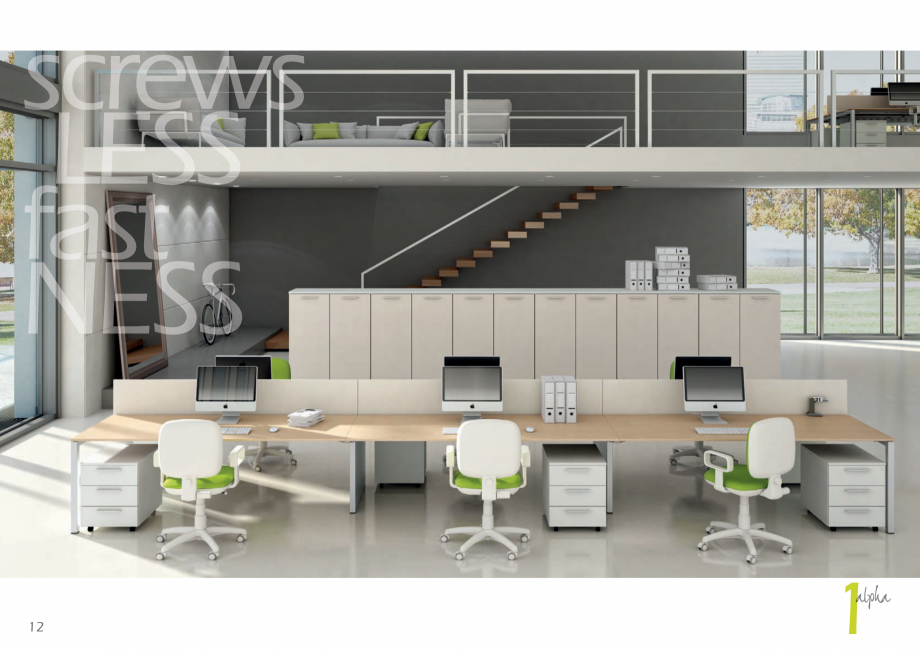 Pagina 7-Mobilier pentru birouri IVM Colectia L’EGO Catalog, brosura Engleza, Italiana S qui...