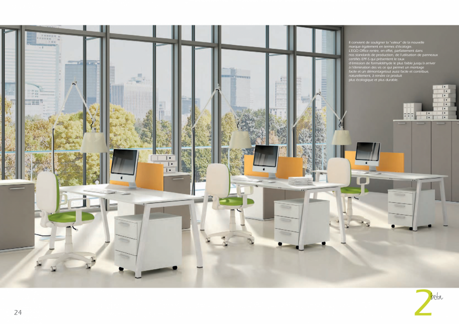 Pagina 13-Mobilier pentru birouri IVM Colectia L’EGO Catalog, brosura Engleza, Italiana al semicircular ...