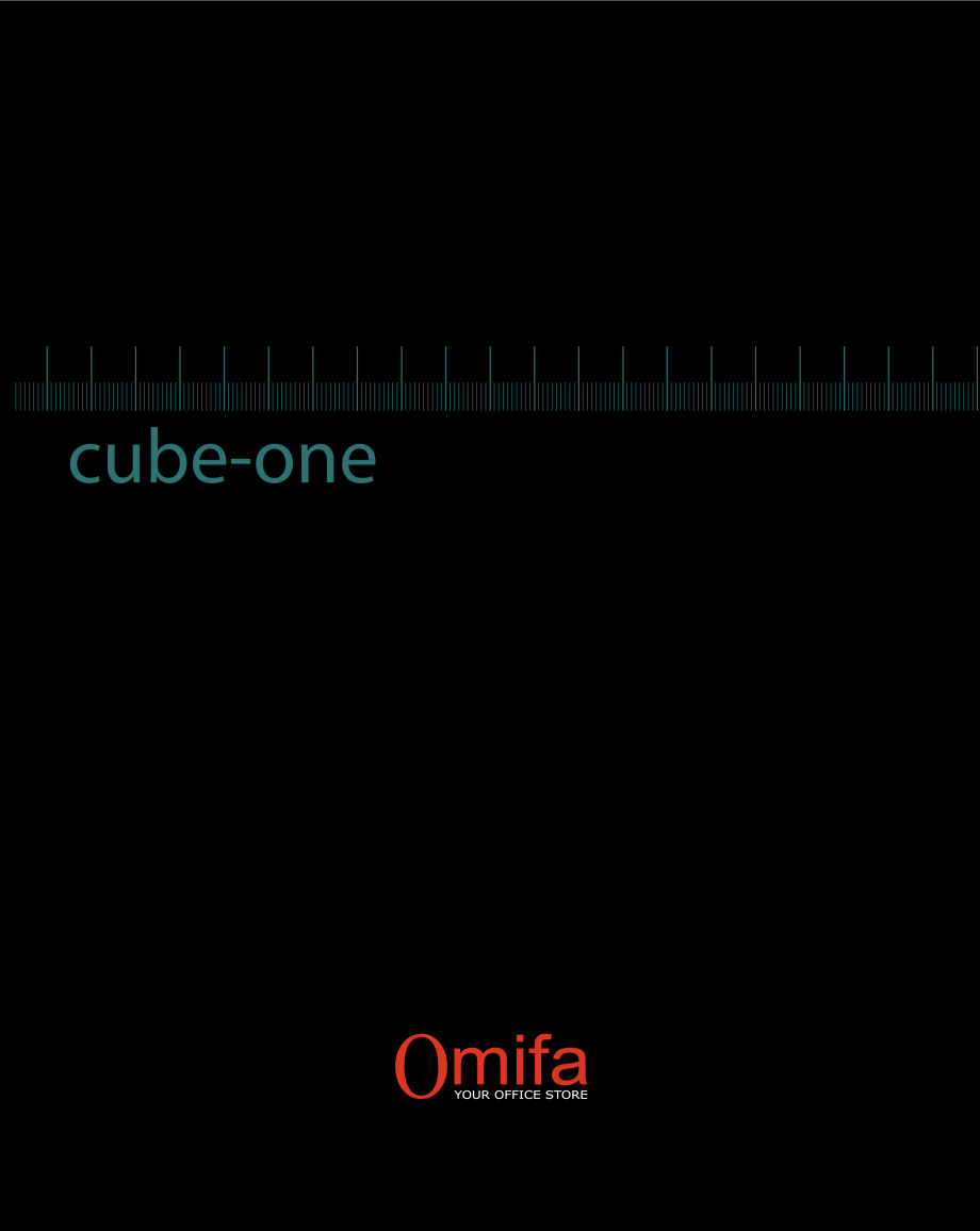 Pagina 1-Mobilier pentru birouri OMIFA CUBE-ONE Catalog, brosura Engleza, Italiana 1 cube-one

cube-one

2...