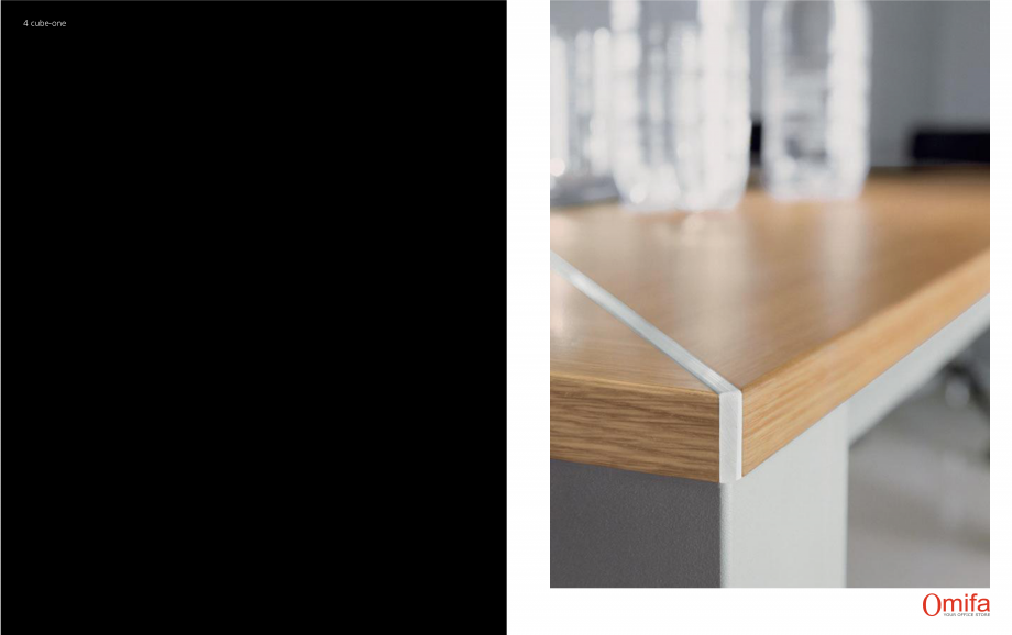 Pagina 3-Mobilier pentru birouri OMIFA CUBE-ONE Catalog, brosura Engleza, Italiana e di
composizioni...