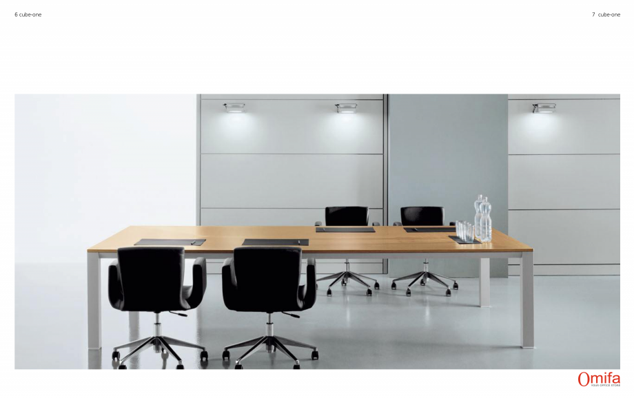 Pagina 4-Mobilier pentru birouri OMIFA CUBE-ONE Catalog, brosura Engleza, Italiana ructure that grants a...