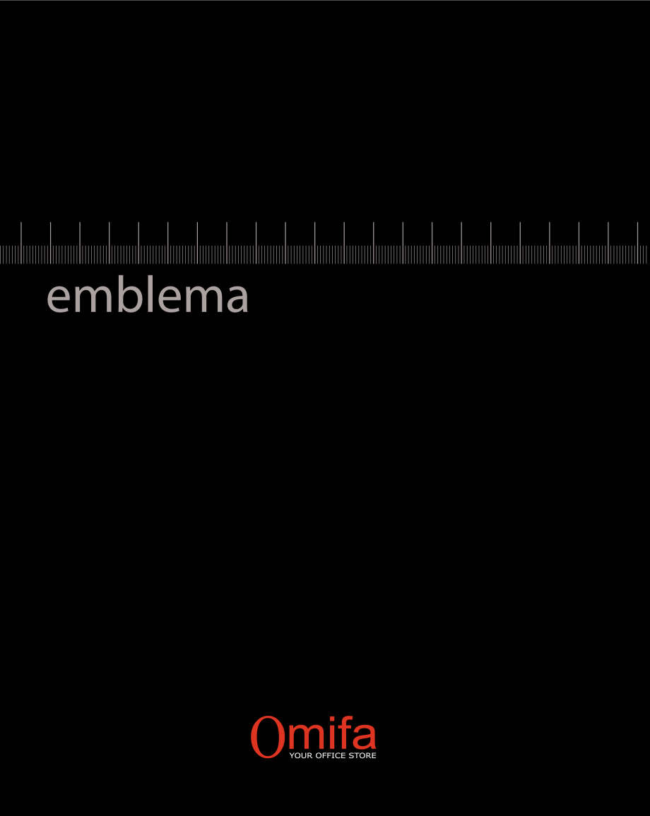 Pagina 1-Mobilier pentru birouri OMIFA EMBLEMA Catalog, brosura Engleza, Italiana 1 emblema

emblema

2...