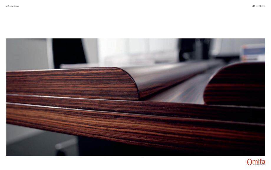Pagina 21-Mobilier pentru birouri OMIFA EMBLEMA Catalog, brosura Engleza, Italiana 