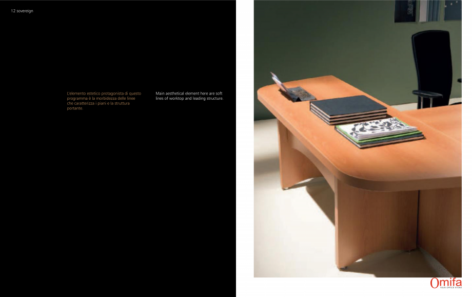 Pagina 7-Mobilier pentru birouri OMIFA SOVEREIGN Catalog, brosura Engleza, Italiana 