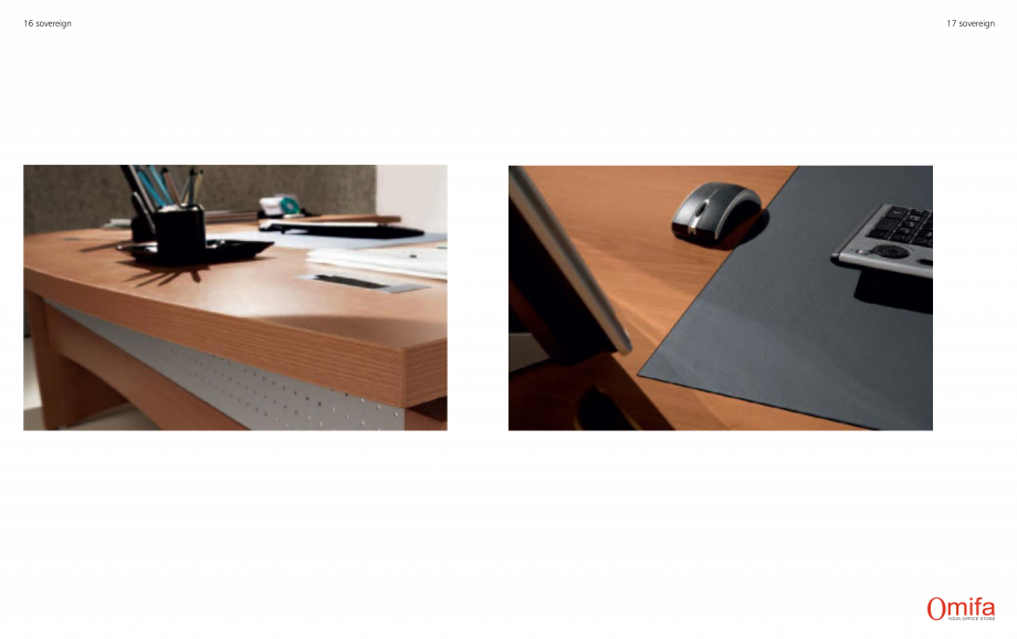 Pagina 9-Mobilier pentru birouri OMIFA SOVEREIGN Catalog, brosura Engleza, Italiana 